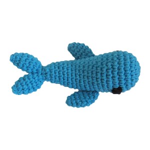 Squeaky Whale Dog Toy Choose Your Color image 3