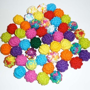 Small Kitty Catnip Ball Cat Toys Set of 5 image 5