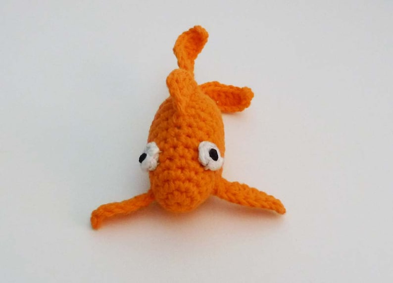 Rattle Goldfish Cat Toy Choose Your Color Etsy