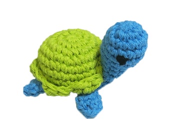 Catnip, Rattle or Jingle Bell Turtle Cat Toy - Choose Your Color