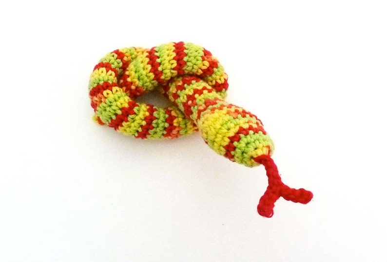 Kitty Catnip Snake Cat Toy Choose Your Color Etsy