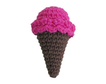 Squeaker Ice Cream Cone Dog Toy Choose Your Colors