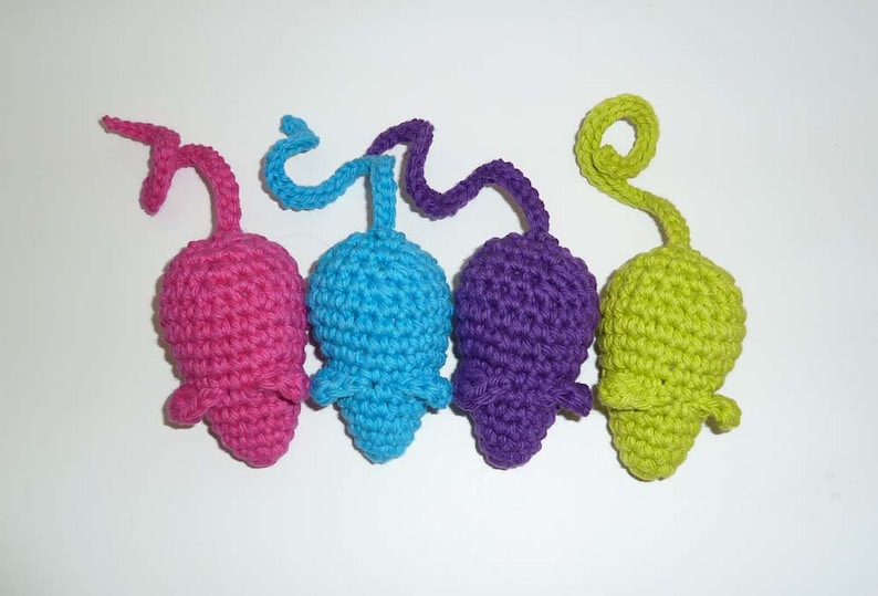 Kitty Jingle Bell Mice Cat Toys