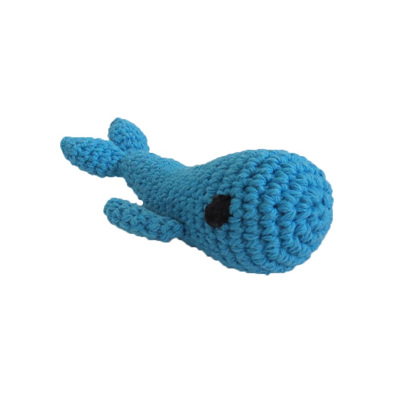 Squeaky Whale Dog Toy Choose Your Color image 1