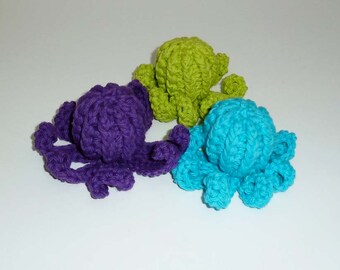 Dog Squeaker Octopuses Tiny Dog Toys - Choisissez vos couleurs