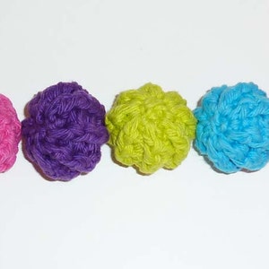 Small Kitty Catnip Ball Cat Toys Set of 5 image 4