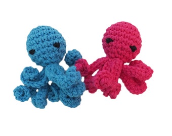 Mini Catnip Octopus Cat Toys with Long Squiggly Legs - Choose Your Colors