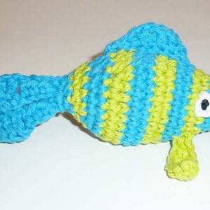 Large Rattle Goldfish Cat Toy - Choose Your Color