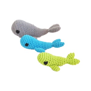 Squeaky Whale Dog Toy Choose Your Color image 7
