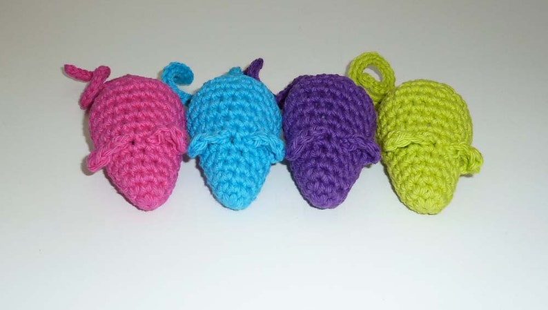Kitty Jingle Bell Mice Cat Toys