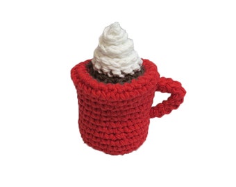 Kitty Catnip, Jingle Bell or Rattle Hot Cocoa Cat Toy