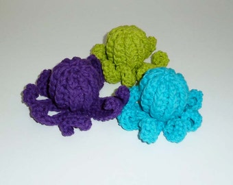 Kitty Jingle Bell Octopus Toys - Choose Your Colors