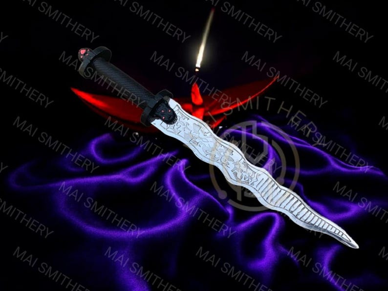 Excalibur Sword Once Upon A time Killian Jones Emma Swan Engraved With Scabbard image 3