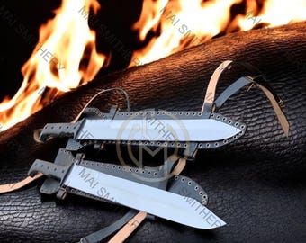 Hand forged High Carbon Steel Machete With Sheath