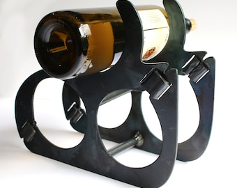 Wine Rack. Forged and Welded Steel.