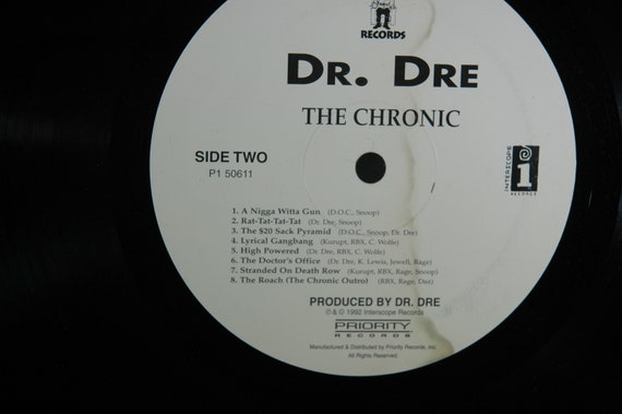 Dr. Dre - the Chronic LP, Vinyl Record Album, Death Row Records