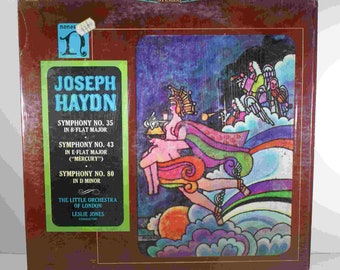 Joseph Haydn ,The Little Orchestra Of London , No. 35 In B-Flat Major, No. 43 In E-Flat Major , Symphony No. 80 , Nonesuch H-71131 Vinyl