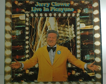 Jerry Clower - Live In Picayune LP Vinyl Album MCA Records MCA-486 Sample copy