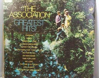 The Association Greatest Hits! Vinyl Record Album Warner Bros. , Seven Arts Records, Warner Bros. 1767,