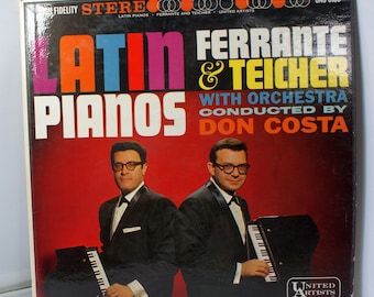 Ferrante & Teicher - Latin Pianos Vinyl record Album United Artists Records UAS 6135