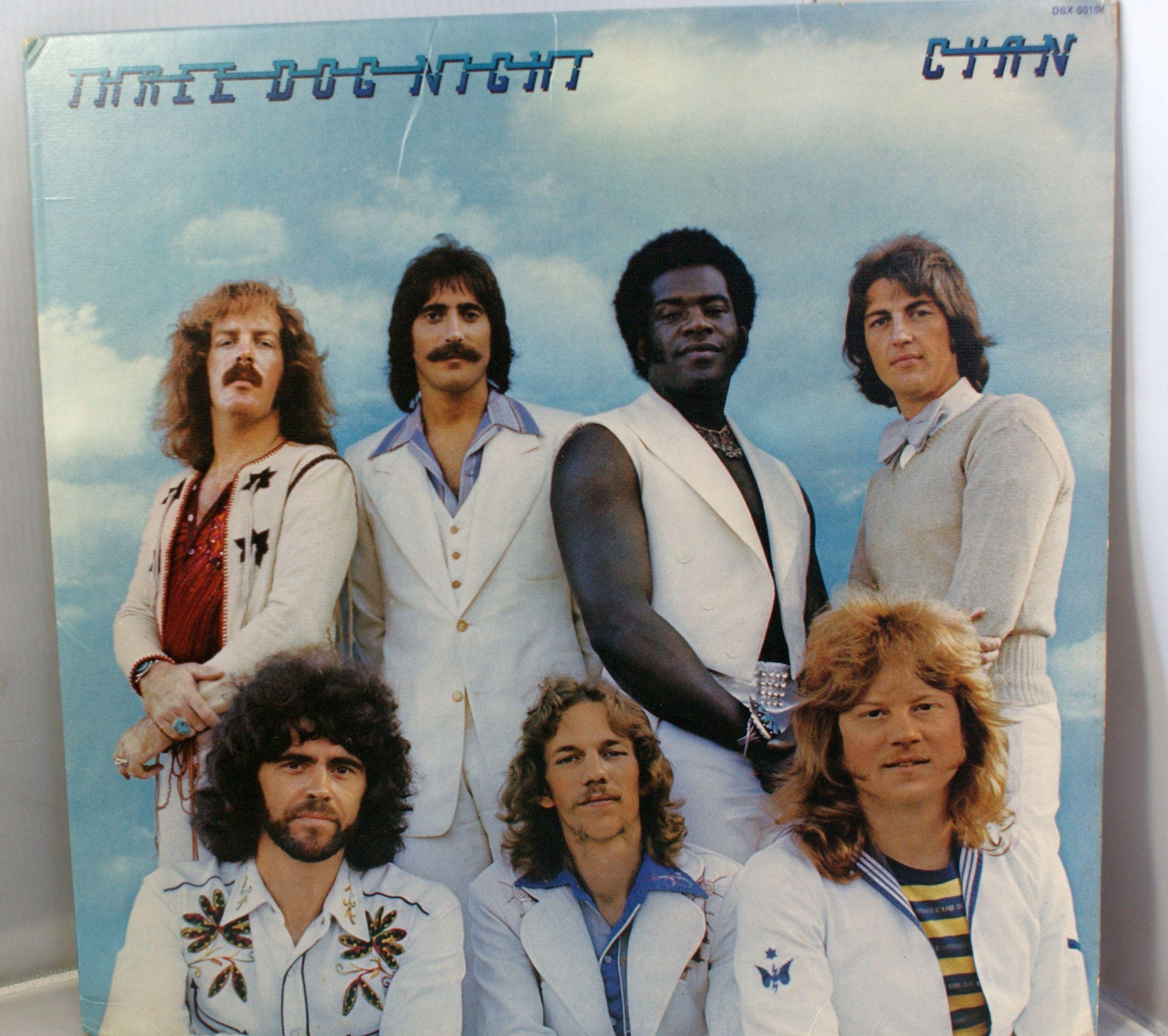 Three Dog Night Cyan Vinyl Record Album, ABC Records DSX
