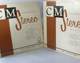 Curtis Mathes Collection Of Stereo Music Album 3 And 4 Vinyl Record Album, Columbia Record Productions  lot of 2