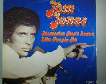 Tom Jones - Memories Don't Leave Like People Do LP, Album Parrot PAS 71068