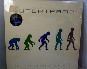 Supertramp Brother Where You Bound Vinyl record Album, A&M Records SP-5014