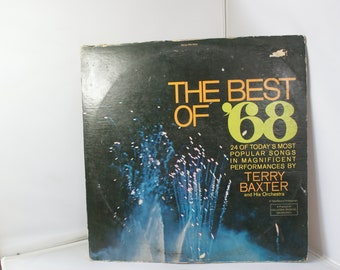 Terry Baxter His Orchestra  The Best Of '68, 2 record LP Vinyl Record  Album Columbia, Musical Treasuries ,P2S 5224