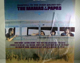 The Mamas & The Papas ,Farewell To The First Golden Era Vinyl Record Album , Mono , Dunhill DS 50025
