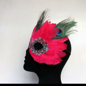 Alice in Wonderland Red Queen Mask-Perfectly lovely mask for your costume to party & dance during Mardi Gras. image 3