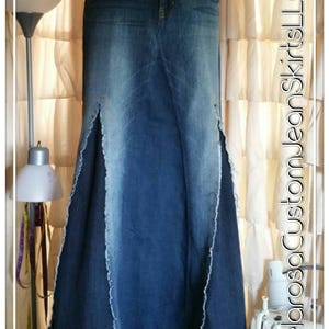 DELAROSA Rad Rhonda Jean Skirt Custom Your Size