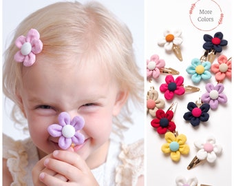 Flower Hair Clip, Toddler Hair Clips, toddler Hair Bows, Girls Hair Clips, Baby Hair Clips, Flower Hair Clips, Snap Hair Clip, Baby Bows