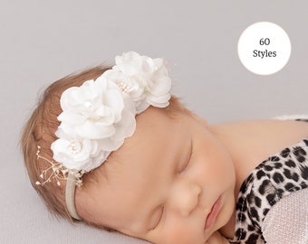 25 Styles Baby girl headband, floral nylon headband, flower crown headband, Baby headbands,Newborn headband, Infant Headband,Hair bows