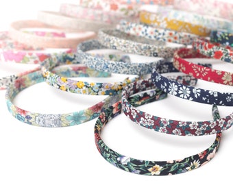 Liberty Headband,  Floral Fabric Headband, Toddlers, Girls, Adults Headbands, girls hard headband