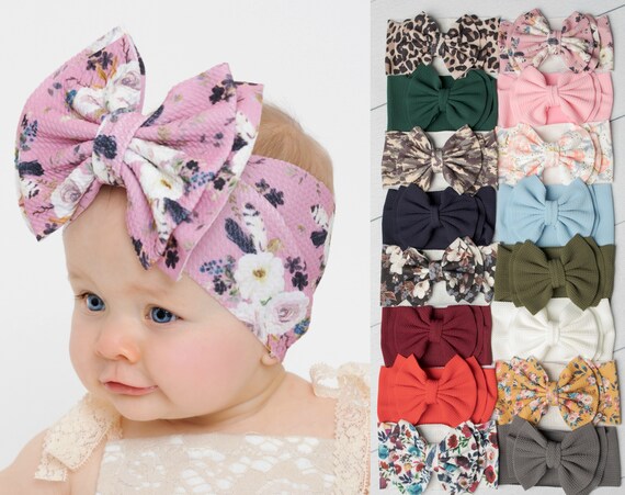 headbands with big bows