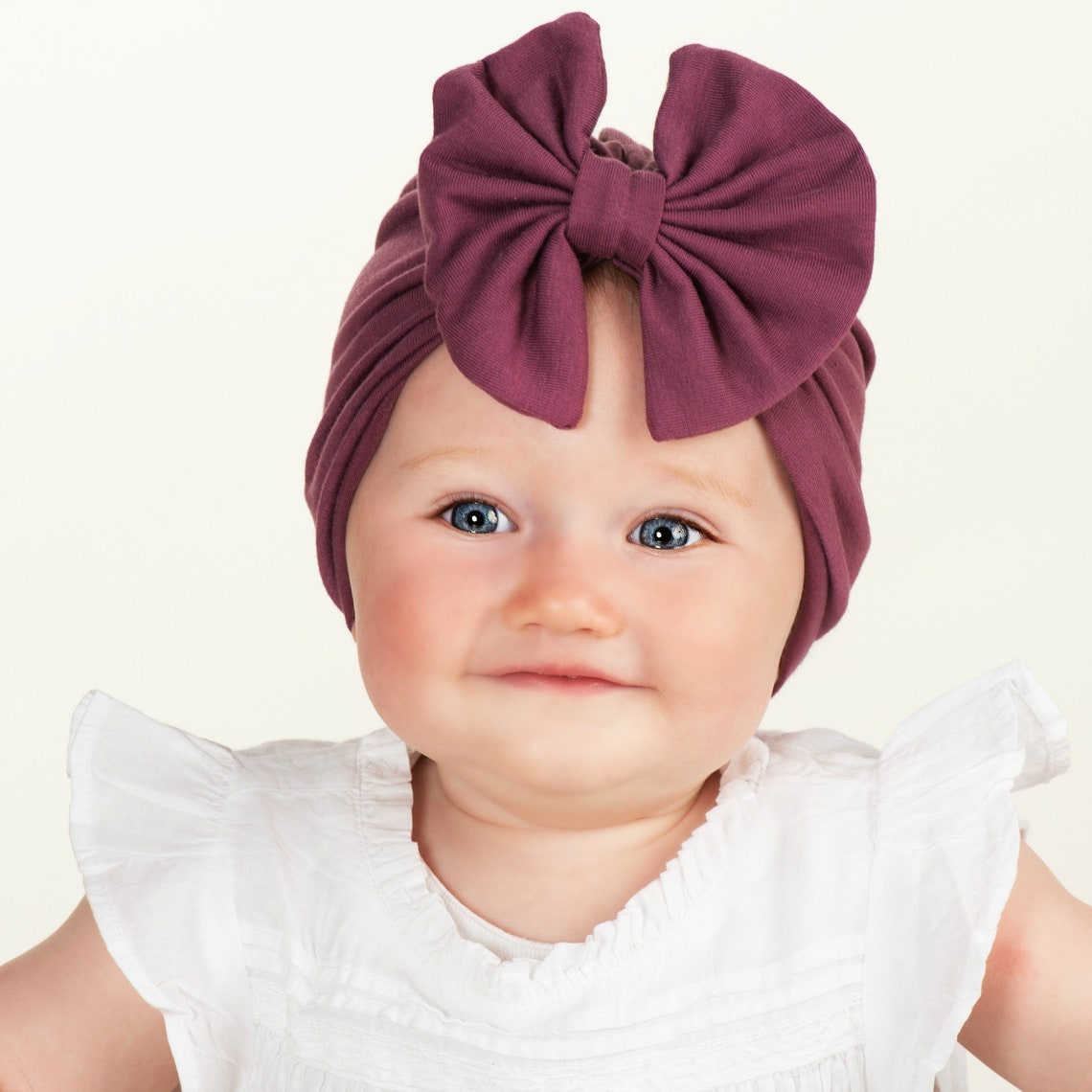 Baby Turban Hat Baby Girl Turban BOW Baby turbanBaby Etsy