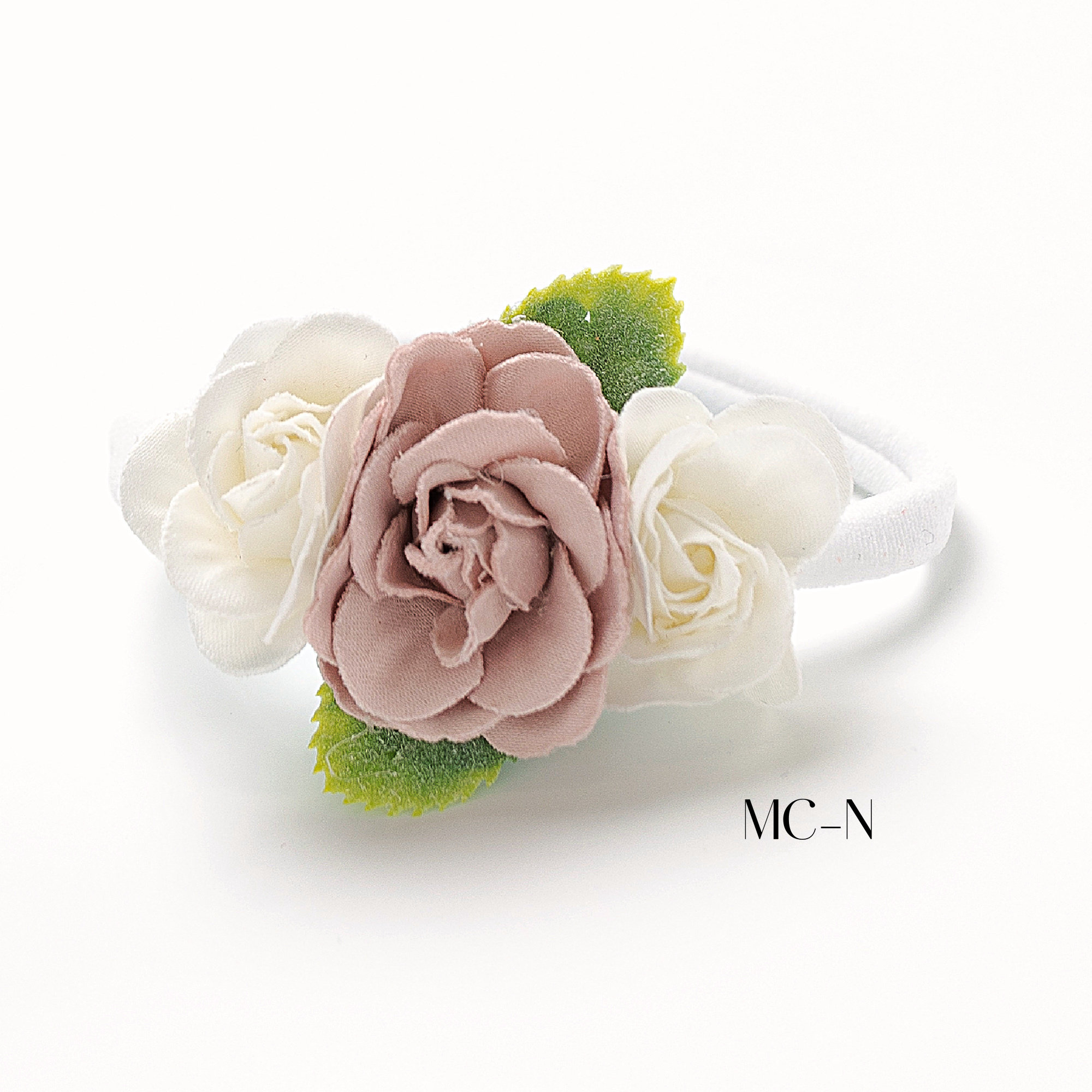 Baby Girl Floral Headband With Big Bow - Chiffon Flower Hair Band