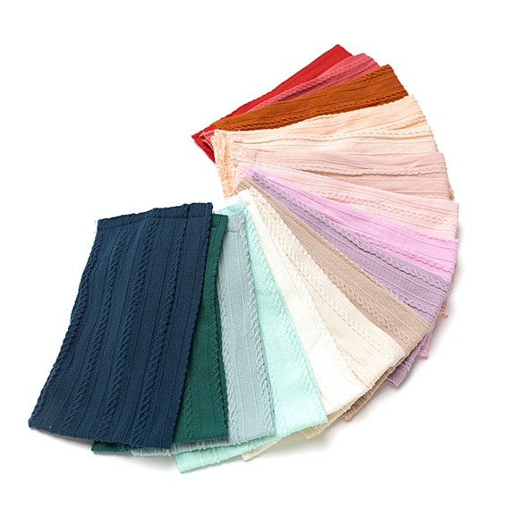 DIY Baby Headbands, Baby Girl Nylon Headband Supply, DYS Elastic Stretchy Headband Supplies, Baby Shower Gift, Newborn Infants Babies Girls