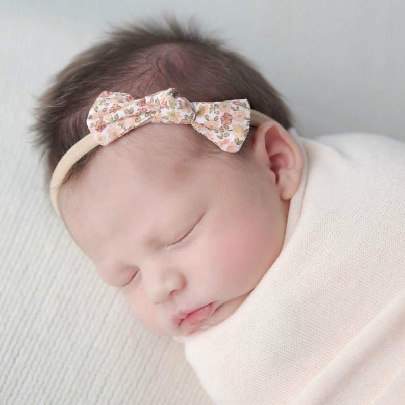 Pink Baby Headband Baby Headbands Nylon Headbands Infant Etsy Australia