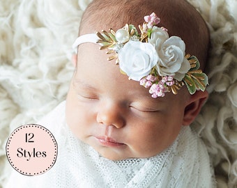 Fasce Per Capelli Baby Girl - 20 Pezzi, Fiocchi In Nylon Morbido | Neonato, Bambina, Accessori Colorati - Foto 9