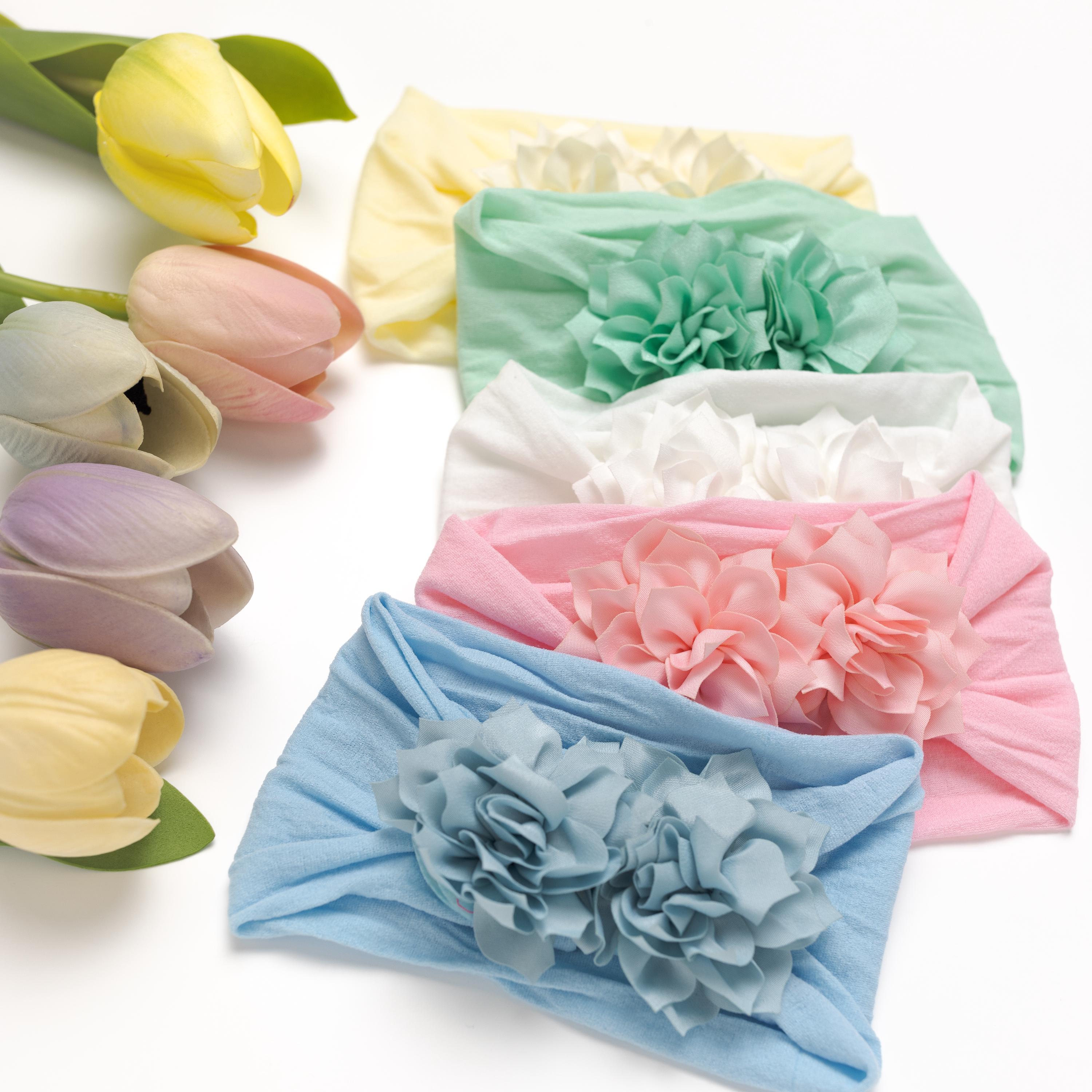 Baby Stirnbänder, Baby Mädchen Bögen, Neugeborenen Bogen Stirnbänder, Baby Mädchen Haarbögen, Säugling Nylon Stirnband, Baby Mädchen Geschenk