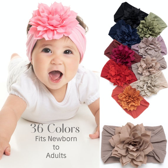 Acheter Tricot arc bandeau bébé fille bandeau infantile cheveux accessoires  arcs chapeaux Turban pour enfants chapeaux élastiques nœud papillon