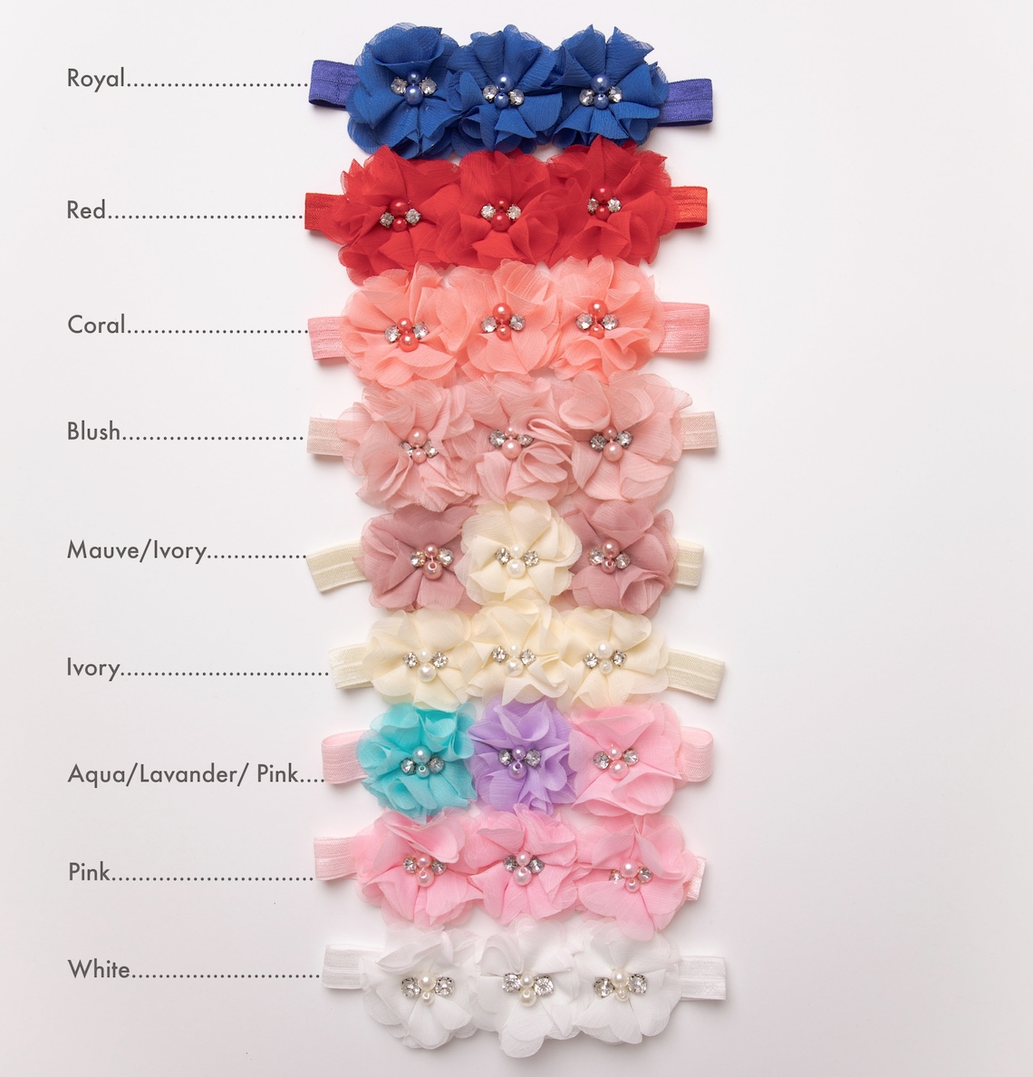 Fascie Elastiche Per Capelli Bambine - Cotone Morbido Con Motivi Animaletti - Foto 9