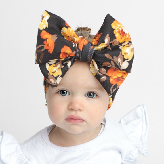 oversized bow headband