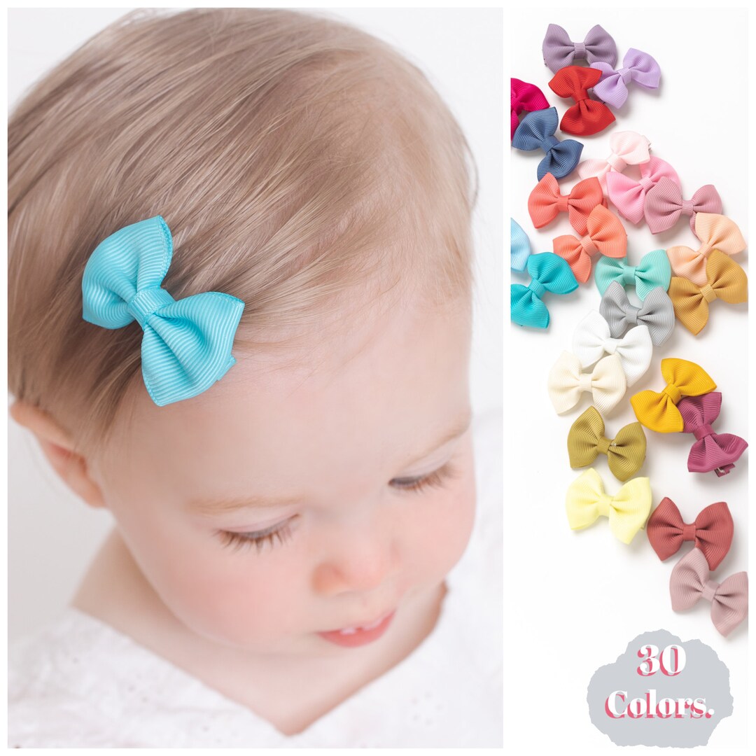 SET of Two Bows Hair Clip,hair Bows for Baby Girl, Baby Hair Clips