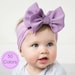 Big Bow Baby Headband, Baby Girl Bows, Newborn Baby Headbands, Baby Head Wraps, Toddler Headband, Big Bow Headbands, Baby Bows, LOLA Bow