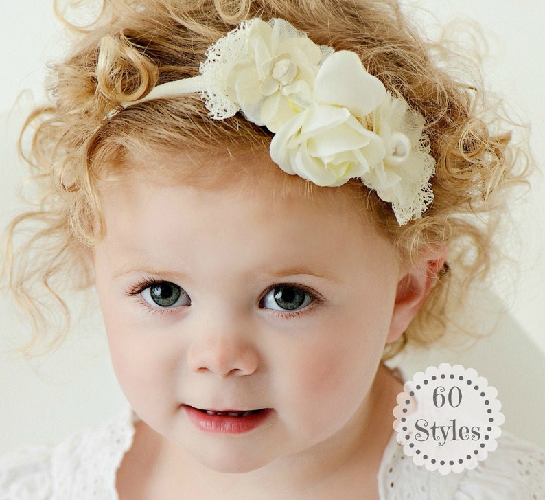 Baby Headbands Baby Girl Headbandfloral Nylon Headband Etsy