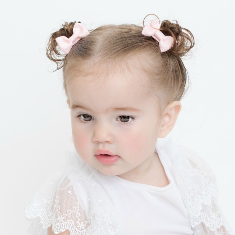 MINI Hair Clip Hair Bows for Baby Girl Baby Hair Clips Hair Etsy