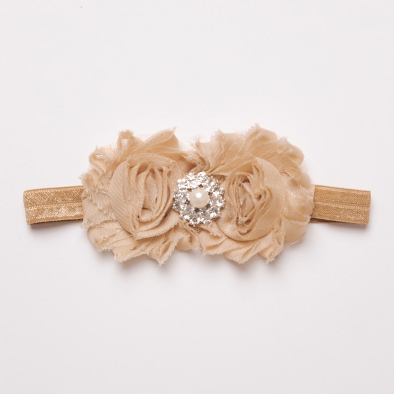 Ivory Headband Headband baby Girl Headbandnewborn Etsy UK